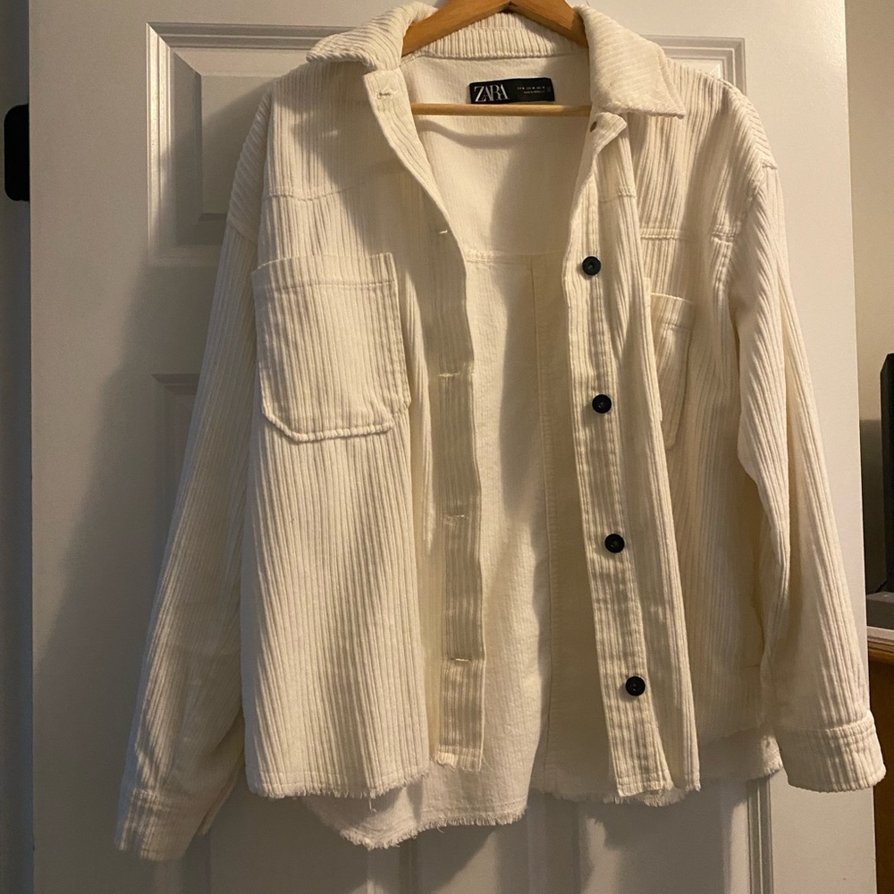 ZARA CORDUROY SHACKET